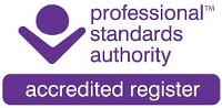 Professional Standards authority accredited register logo